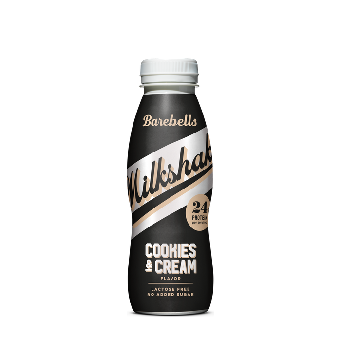 Barebells Milkshake Cookies & Cream 330 ml, Protein shake