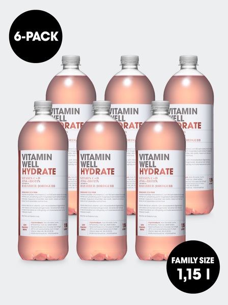 Vitamin Well Hydrate Family Size 6-pack