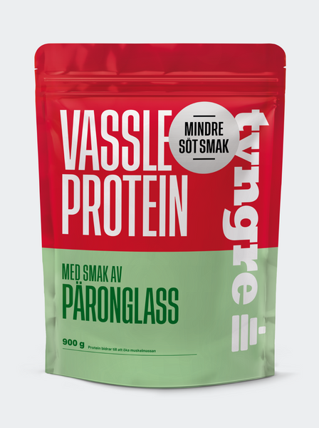 Tyngre Vassle Päronglass Mindre Söt Smak 900g, Proteinpulver