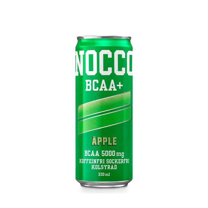 NOCCO Äpple 330 ml BCAA+, koffein- & sockerfri funktionsdryck