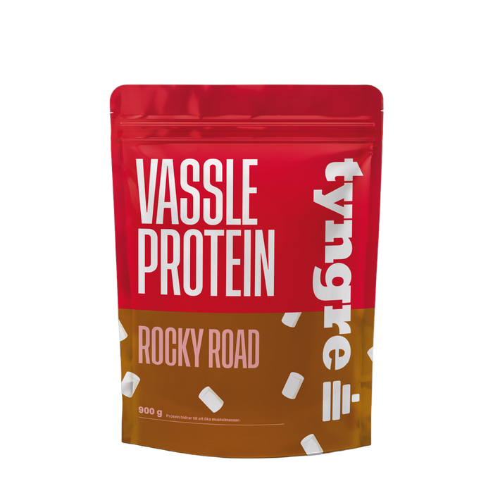 Tyngre Vassle Rocky Road 900g, Proteinpulver