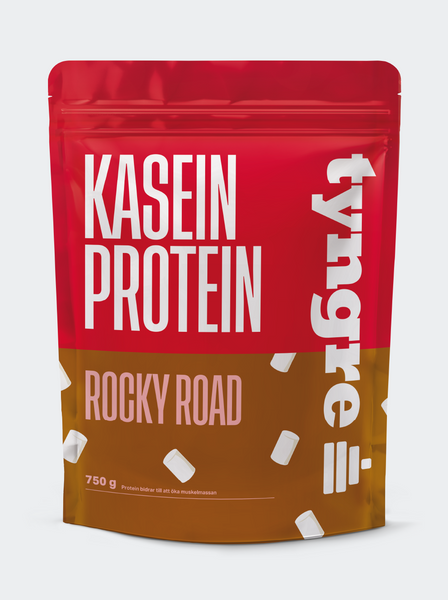 Tyngre Kasein Rocky Road 750g, Proteinpulver