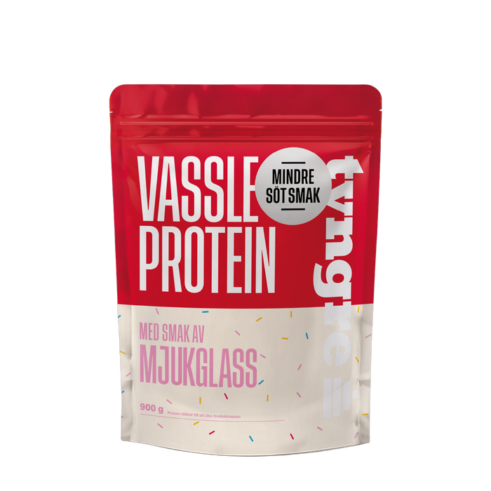 Tyngre Vassle Mjukglass Mindre Söt Smak 900g,