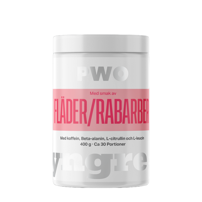 Tyngre PWO Fläder/Rabarber, Pre workout