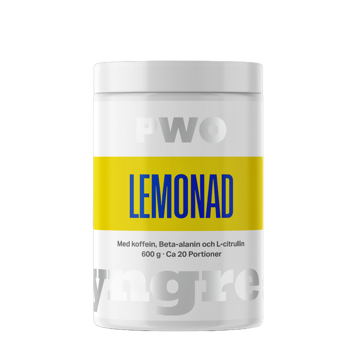 Tyngre PWO Lemonad, Pre workout