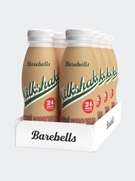 Barebells Milkshake Caffè Caramello 8-pack, Protein shake