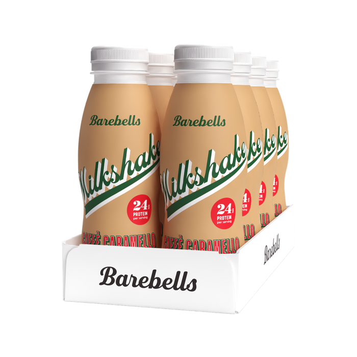 Barebells Milkshake Caffè Caramello 8-pack, Protein shake