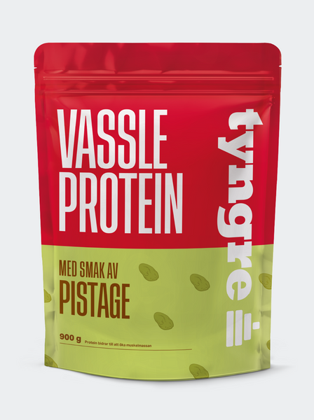 Tyngre Vassle Pistage 900g, Proteinpulver