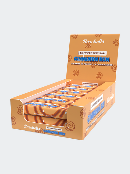 Barebells Cinnamon Bun 12-pack, Proteinbars