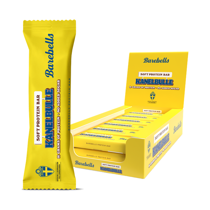 Barebells Kanelbulle 12-pack, Proteinbars