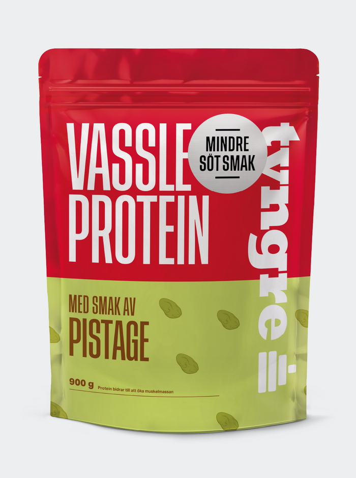 Tyngre Vassle Pistage Mindre Söt Smak 900g, P