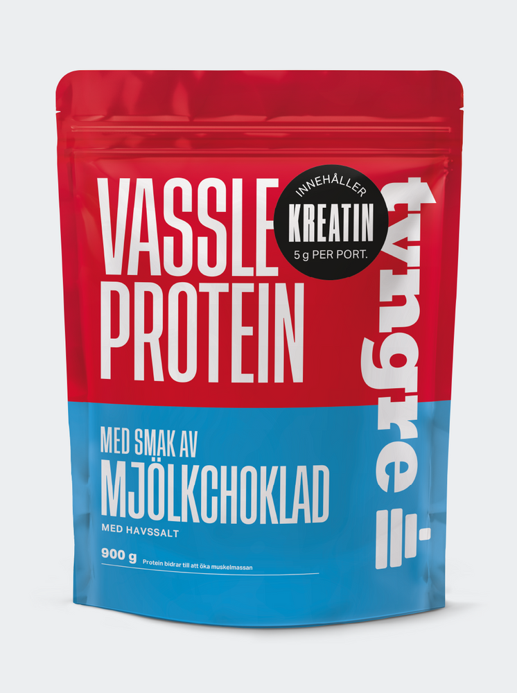 Vassle & Kreatin Mjölkchoklad havssalt