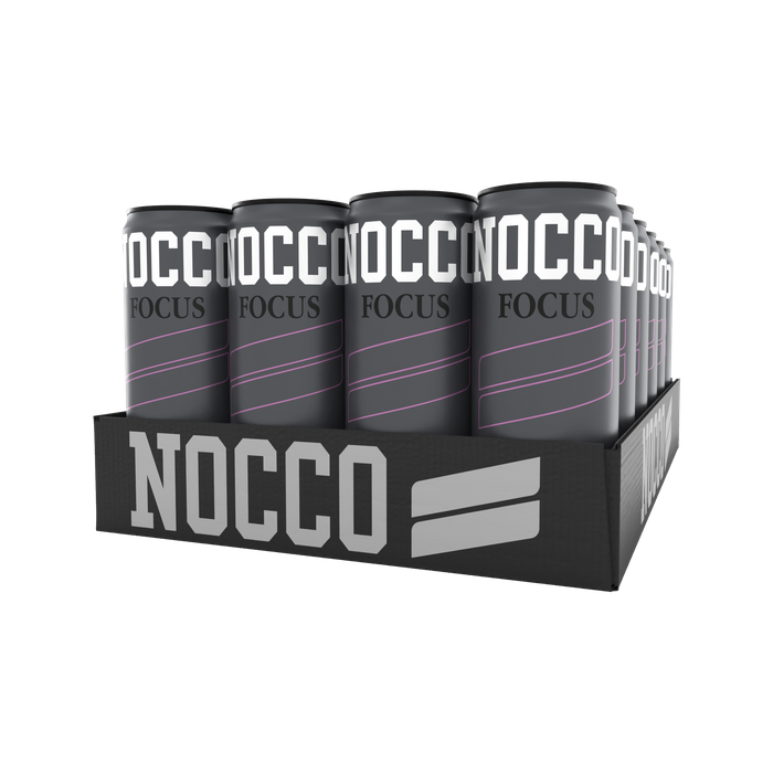 NOCCO Passionite 24-pack, 180mg koffein - BCAA - sockerfri funktionsdryck