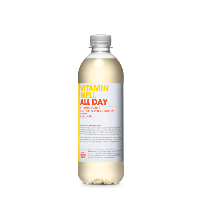 Vitamin Well All Day 500 ml, Vitamindryck