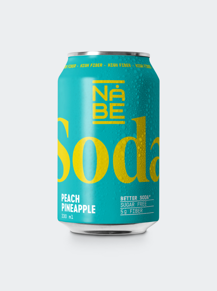 NÅBE Soda - Peach Pineapple 330 ml