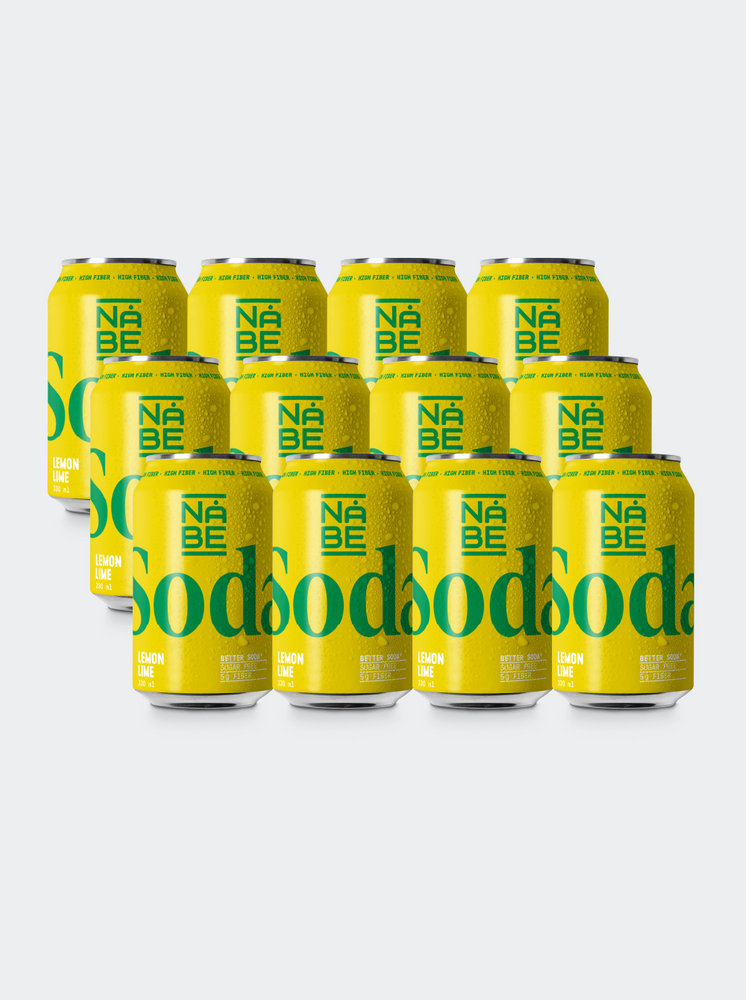 NÅBE Soda - Lemon Lime 12-pack