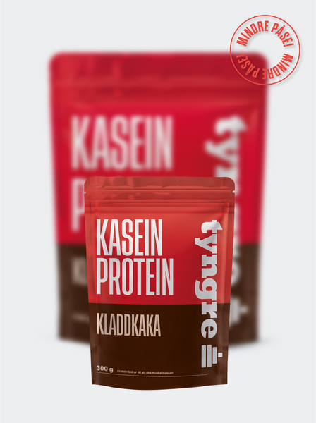 Tyngre Kasein Kladdkaka 300g, Proteinpulver