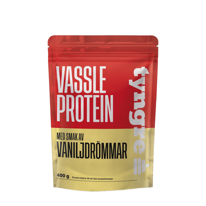 Tyngre Vassle Vaniljdrömmar 400g, Proteinpulv