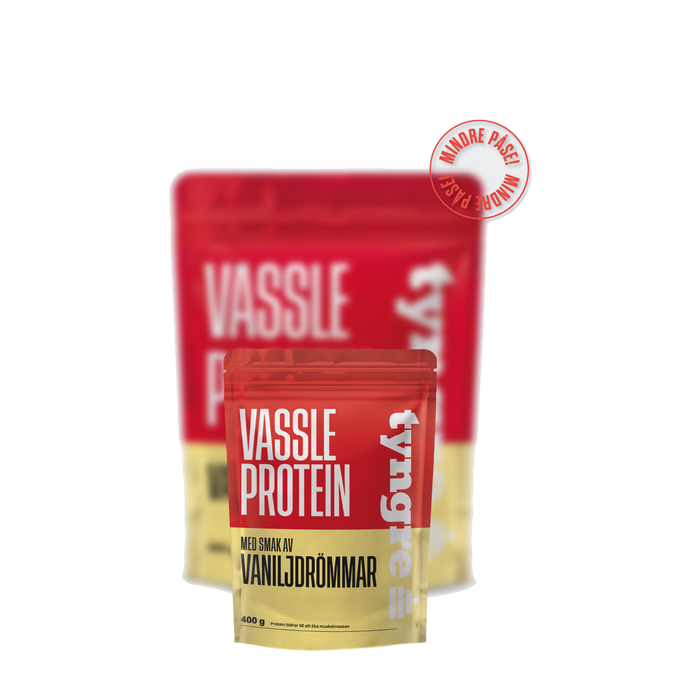 Tyngre Vassle Vaniljdrömmar 400g, Proteinpulv