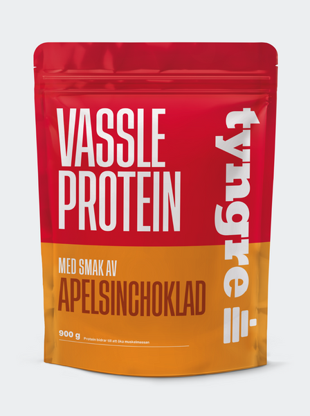 Tyngre Vassle Apelsinchoklad 900g, Proteinpulver