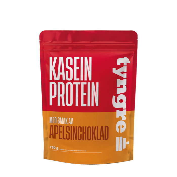 Tyngre Kasein Apelsinchoklad 750g, Proteinpulver
