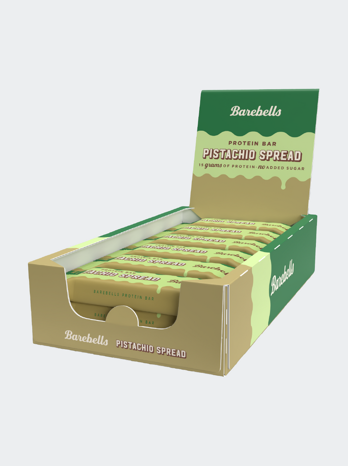 Barebells Pistachio Spread 12-pack, Proteinbars
