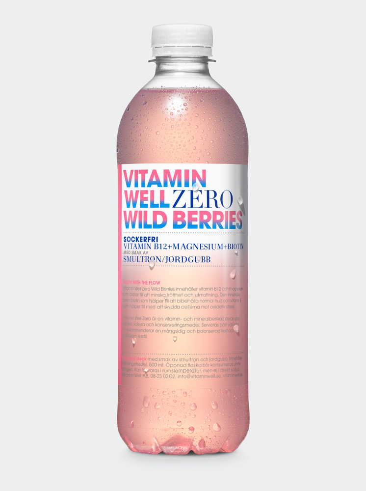 Vitamin Well Zero Wild Berries 500ml