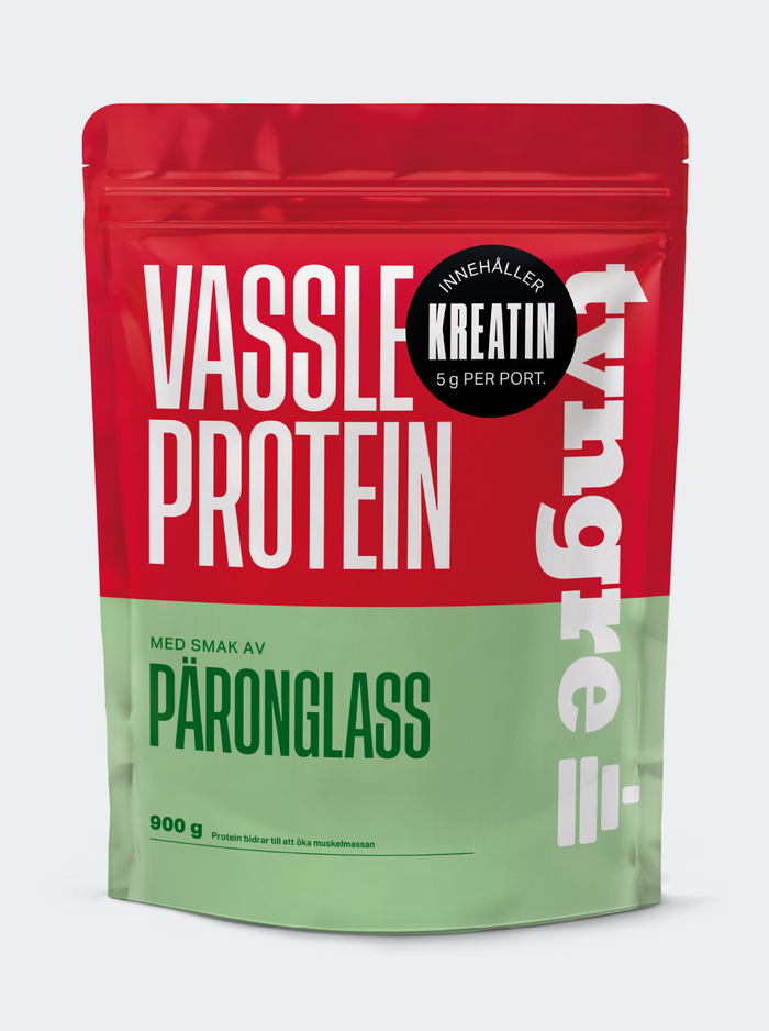 Tyngre Tyngre Vassle & Kreatin Päronglass 900