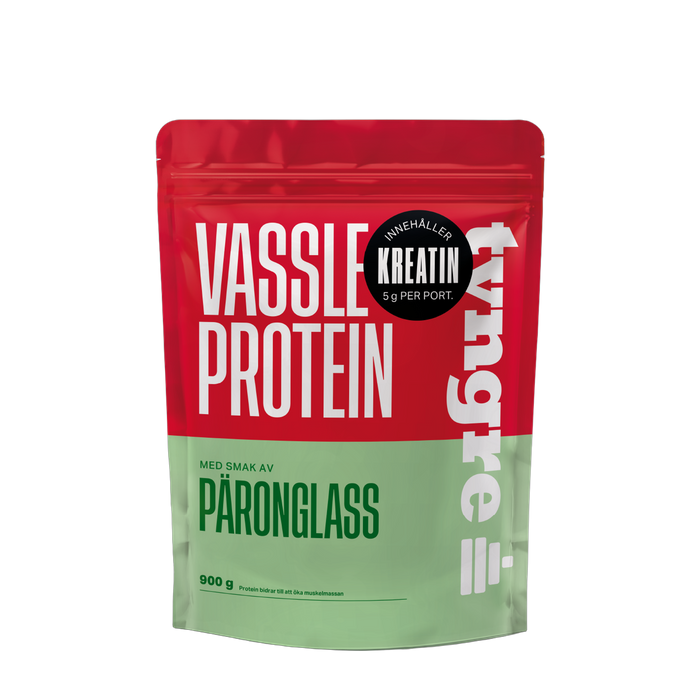 Tyngre Tyngre Vassle & Kreatin Päronglass 900