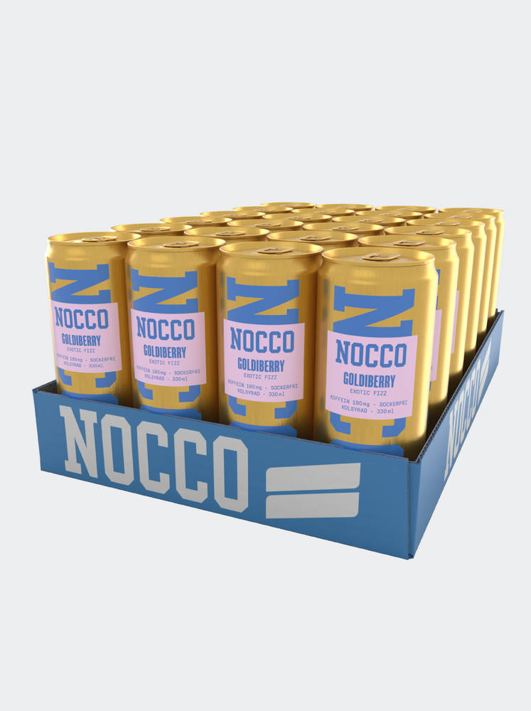 NOCCO Goldiberry 24-pack