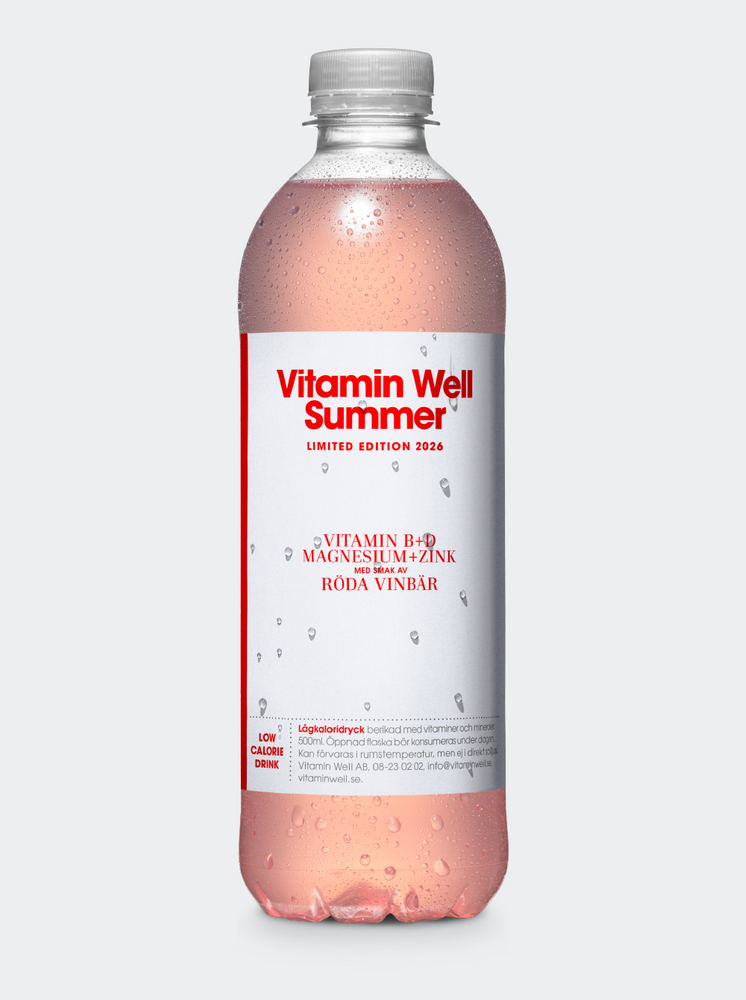 Vitamin Well Röda Vinbär 500ml