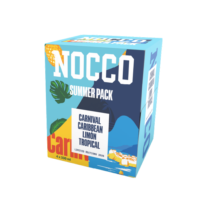 NOCCO Sommarmix 4-pack