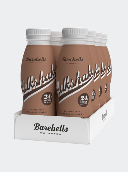 Barebells Milkshake Chocolate 8-pack, Protein shake