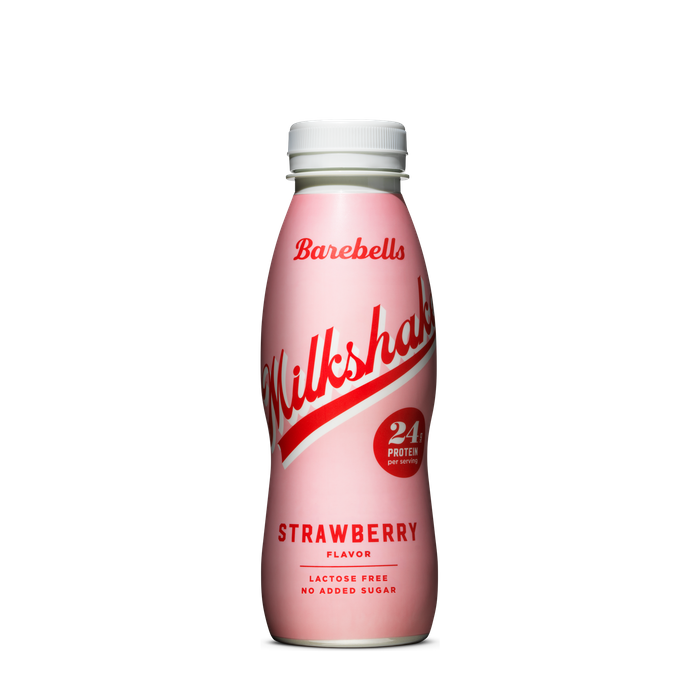 Barebells Milkshake Strawberry 330 ml, Protein shake