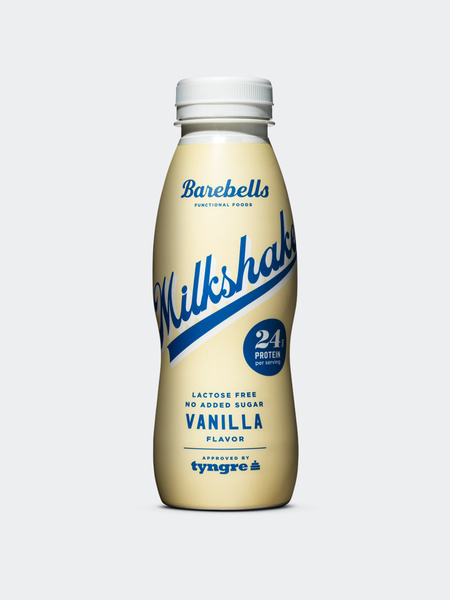 Barebells Milkshake Vanilla 330 ml, Protein shake