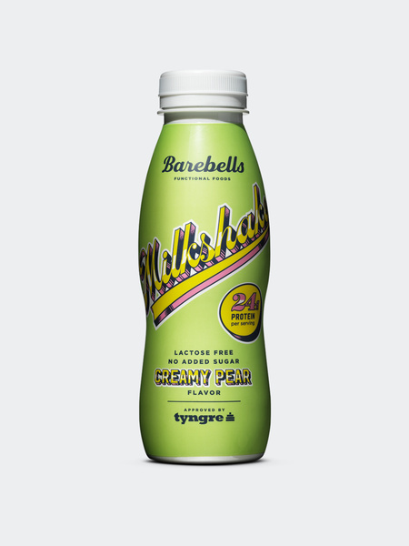 Barebells Milkshake Creamy Pear 330 ml, Protein shake